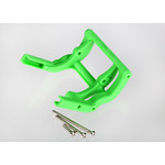Traxxas 3677A - Wheelie bar mount (1) / hardware (green)