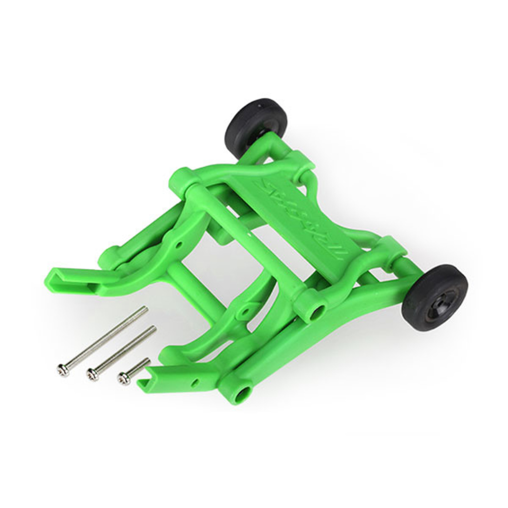 Traxxas 3678A - Wheelie bar, assembled (green) (fits Slash