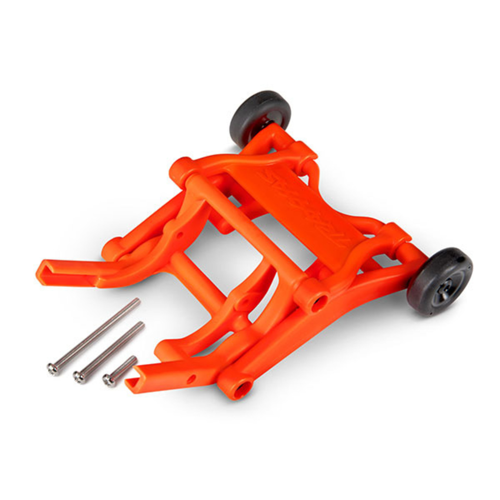 Traxxas 3678T - Wheelie bar, assembled (orange) (fits Slas