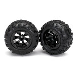 Traxxas 7277 - Tires & wheels, assembled, glued (Geode bla