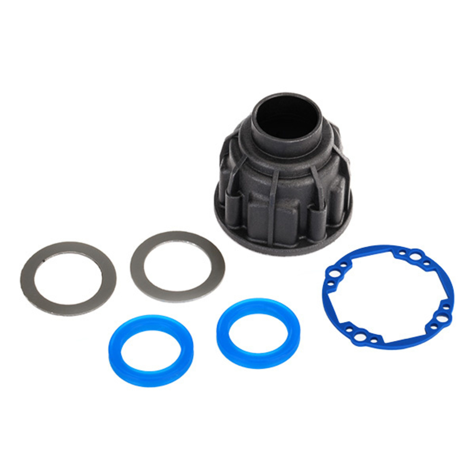 Traxxas 8581 - Carrier, differential/ x-ring gaskets (2)/