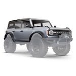 Traxxas 9211G - Body, Ford Bronco, complete, Iconic Silver