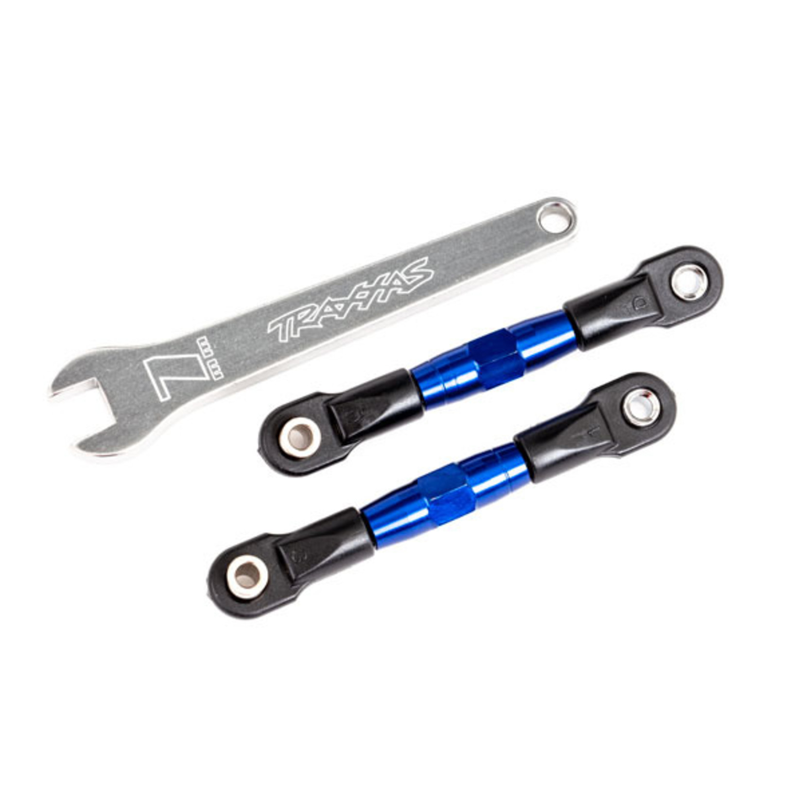 Traxxas 2443X - Camber links, rear (TUBES blue-anodized, 7075-T