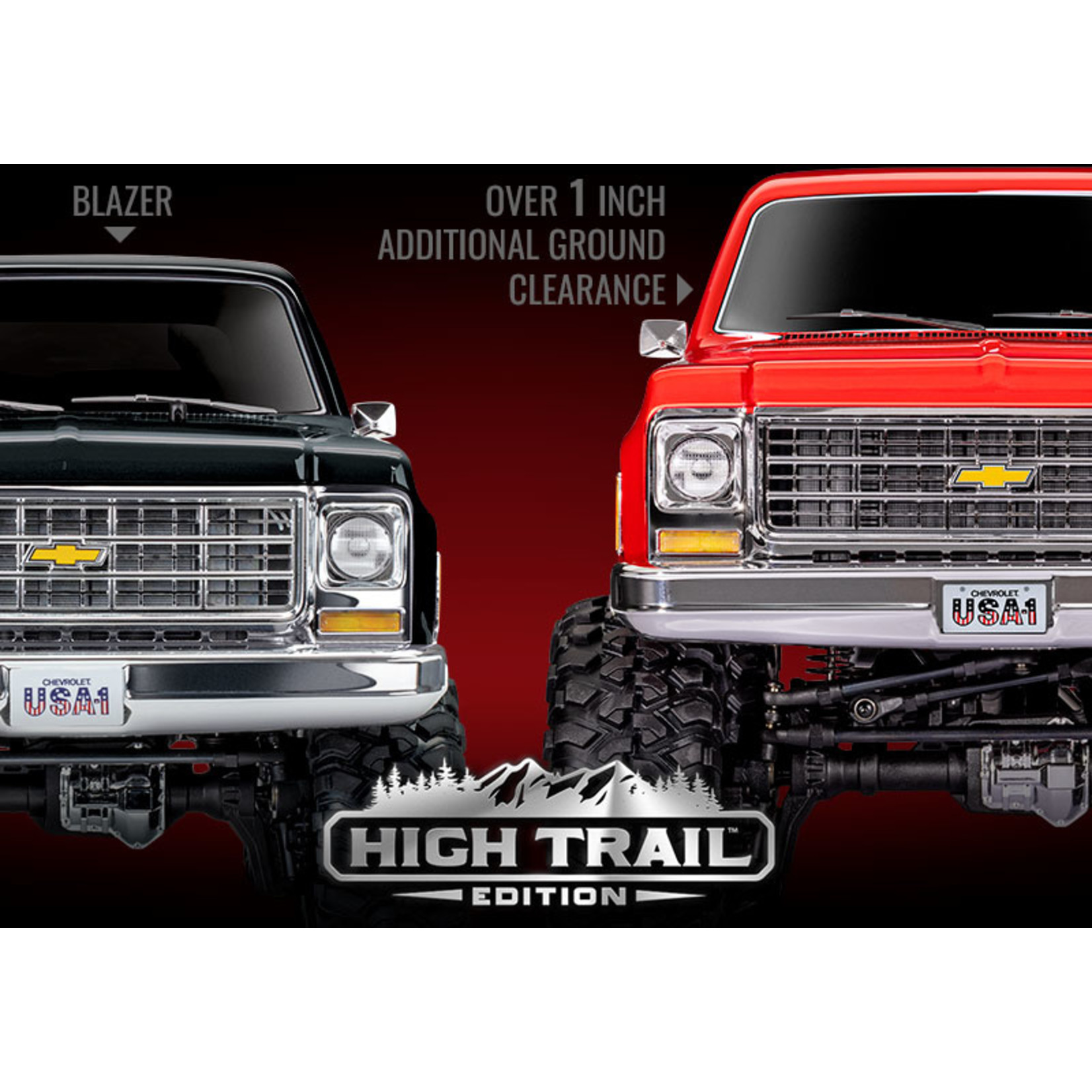 Traxxas TRX-4 Scale and Trail Crawler with 1979 Chevrolet K10 Truck Body: 1/10 Scale 4WD High Trail Edition
