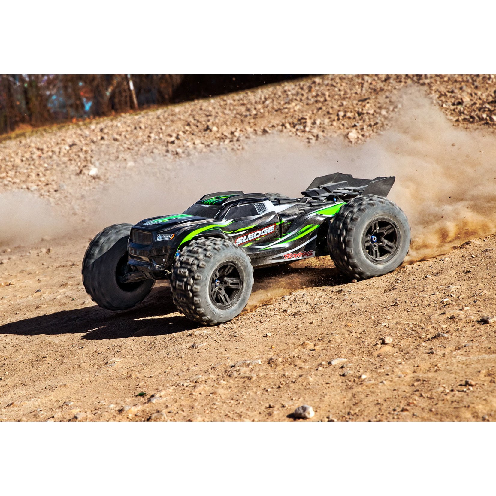 Traxxas Sledge: 1/8 Scale 4WD Brushless Electric Monster Truck with Traxxas Stability Management (TSM)