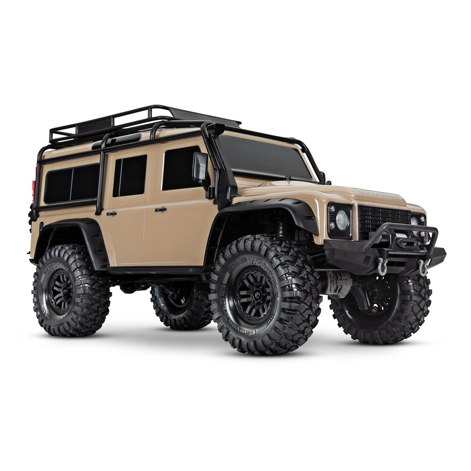 Traxxas TRX-4 Scale and Trail Crawler with Land Rover Defender Body: 1/10 Scale 4WD Electric Trail Truck