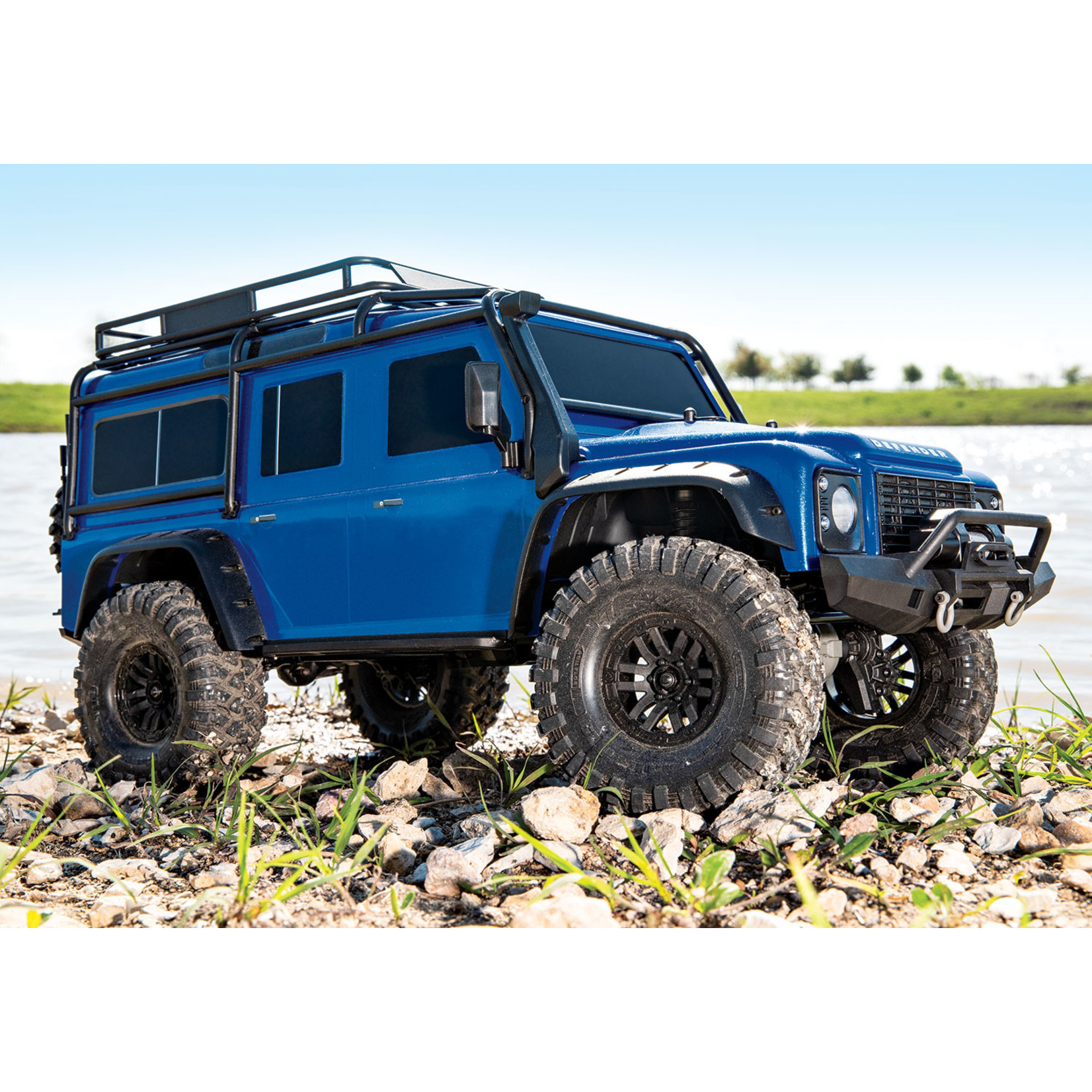 TRX-4 Scale and Trail Crawler with Land Rover Defender Body: 1/10 Scale 4WD  Electric Trail Truck - RC Hobby Shop