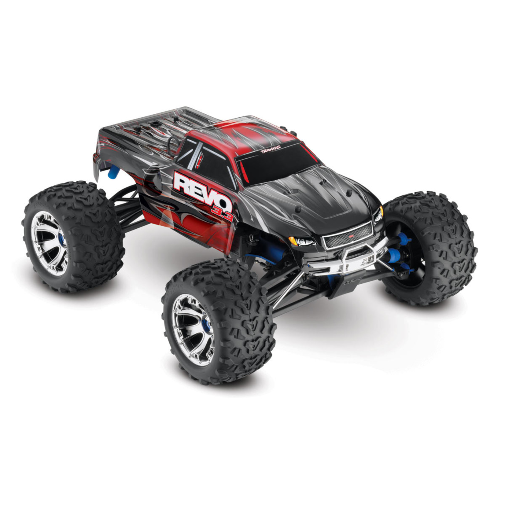 Desarmado tipo donante Revo 3.3: 1/10 Scale 4WD Nitro-Powered Monster Truck (with Telemetry  Sensors) with TQi 2.4GHz Radio System, Traxxas Link Wireless Module, and  Traxxas Stability Management (TSM) - RC Hobby Shop