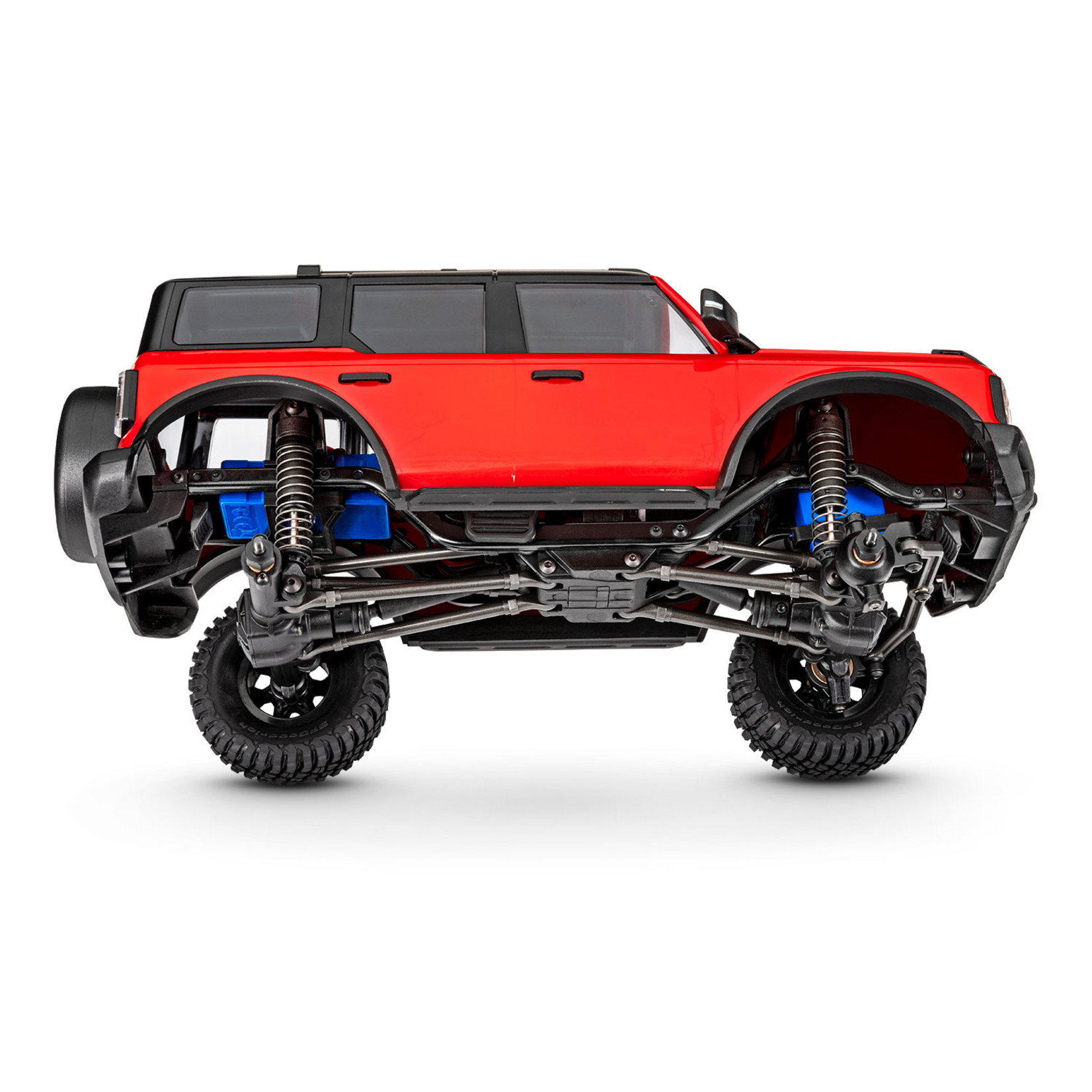 Traxxas TRX-4m Scale and Trail Crawler with Ford Bronco Body: 1/18 Scale 4WD Electric Crawler Truck with750 mAh 2-Cell LiPo Battery and USB-powered charger