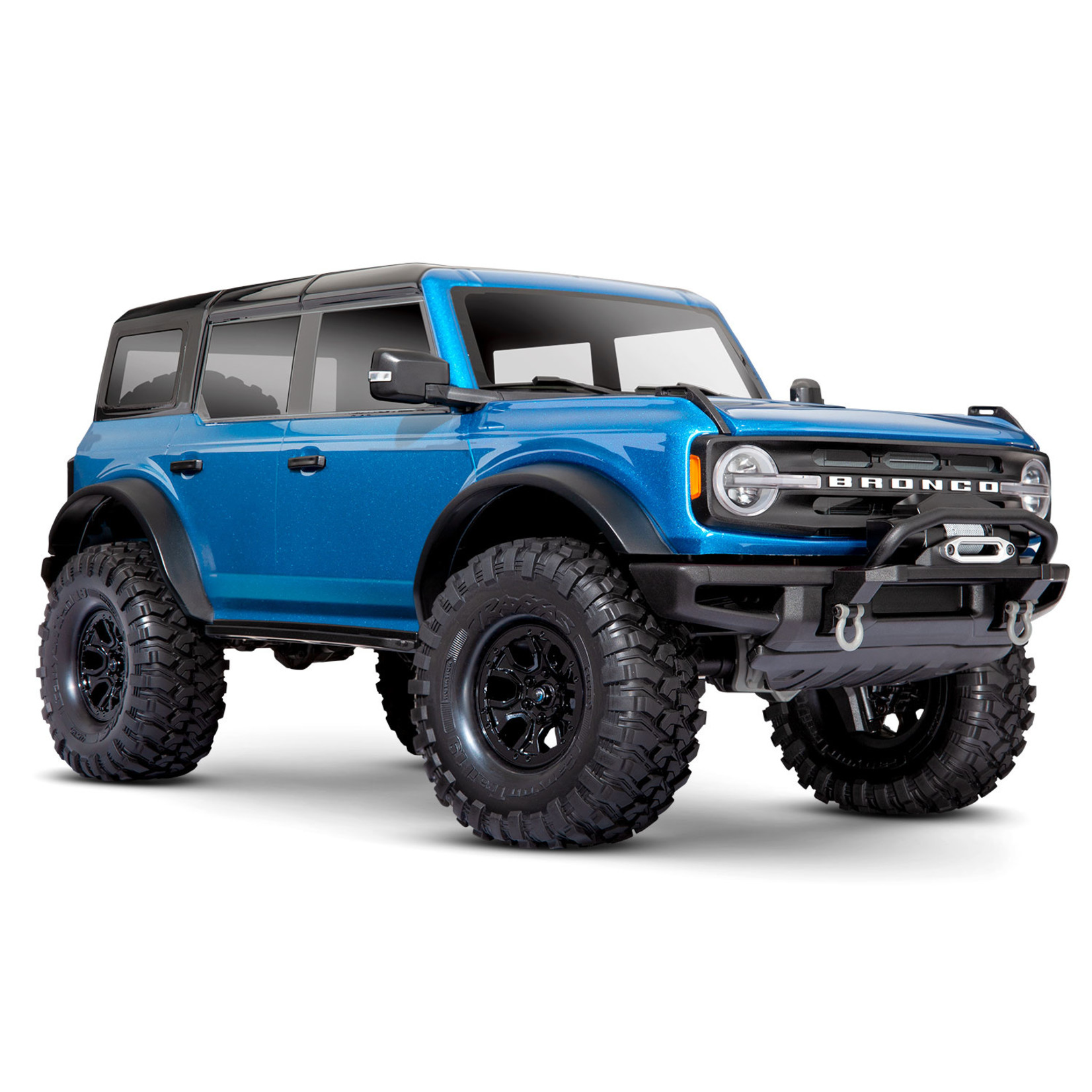 Traxxas TRX-4 Scale and Trail Crawler with 2021 Ford Bronco Body: 1/10  Scale 4WD Electric Trail Truck
