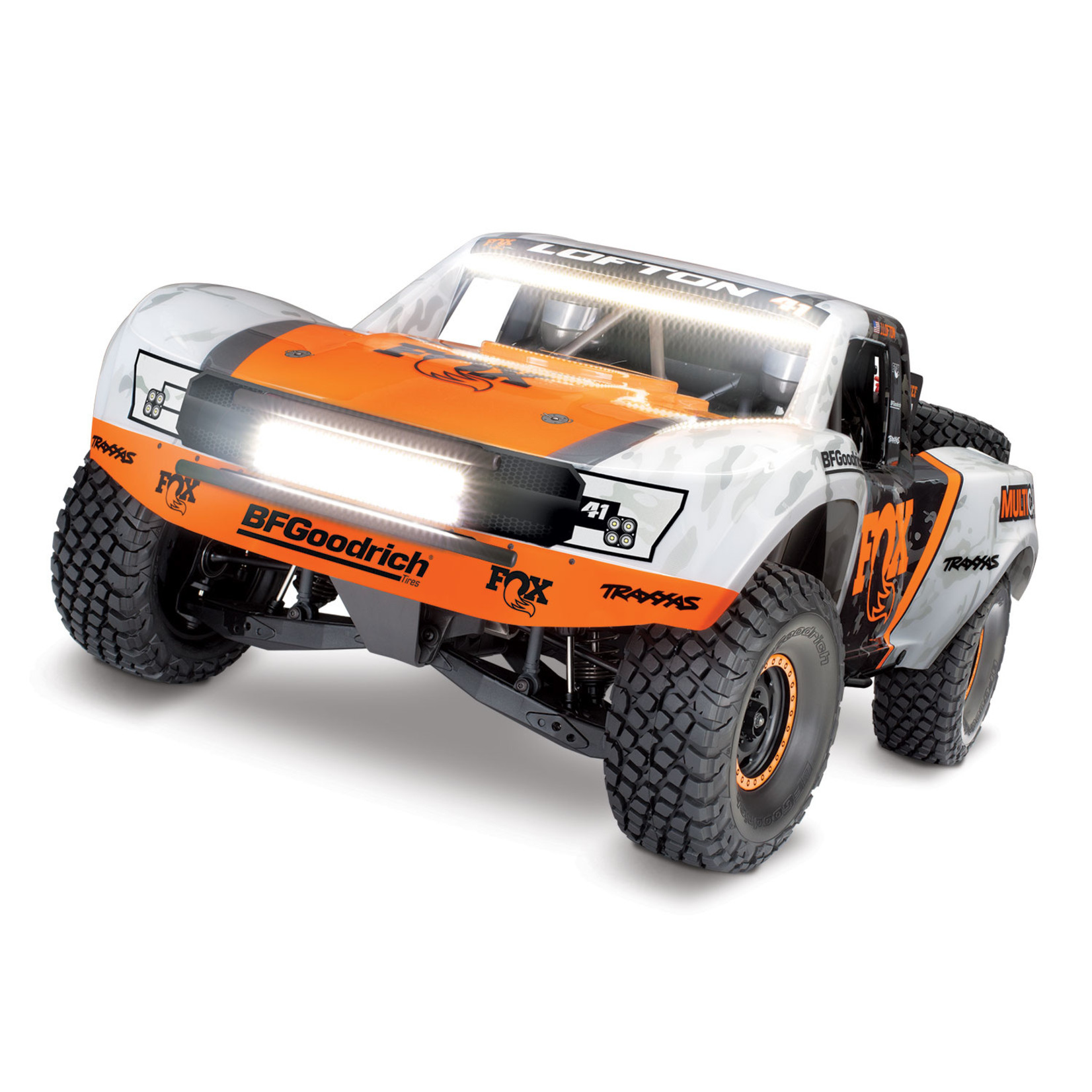 Traxxas Unlimited Desert Racer: Pro-Scale 4WD Brushless Electric Race Truck with Traxxas Stability Management (TSM) and LED lights