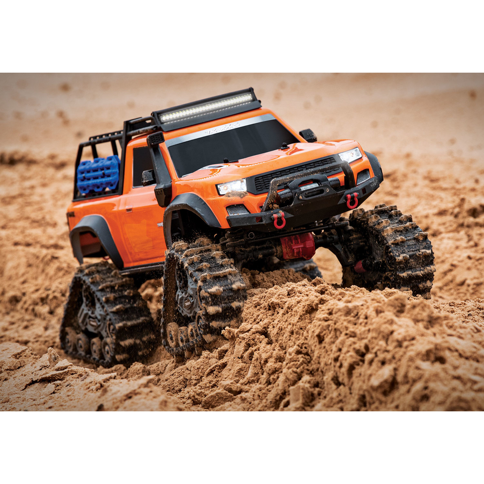 Traxxas TRX-4 with Deep-Terrain Traxx: 1/10 Scale 4WD Crawler Truck with LED lights