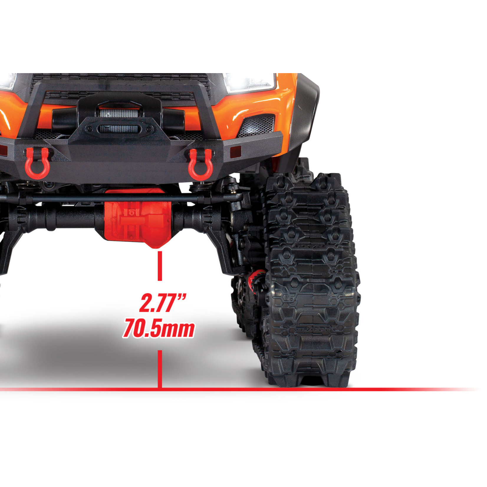 Traxxas TRX-4 with Deep-Terrain Traxx: 1/10 Scale 4WD Crawler Truck with LED lights