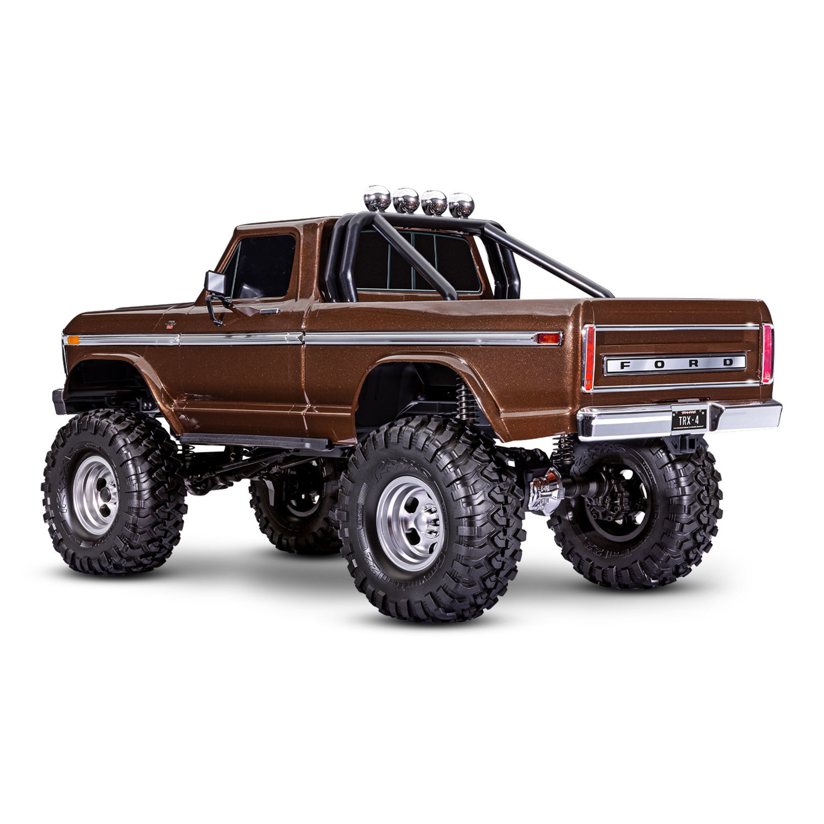 Traxxas TRX-4 Ford F-150 Ranger XLT High Trail Edition (Blue): 1/10 Scale 4X4 Trail Truck, Ready-To-Drive®, with TQi™ 2.4GHz 4-channel Radio System, XL-5 HV Speed Control.  Needs battery and charger.