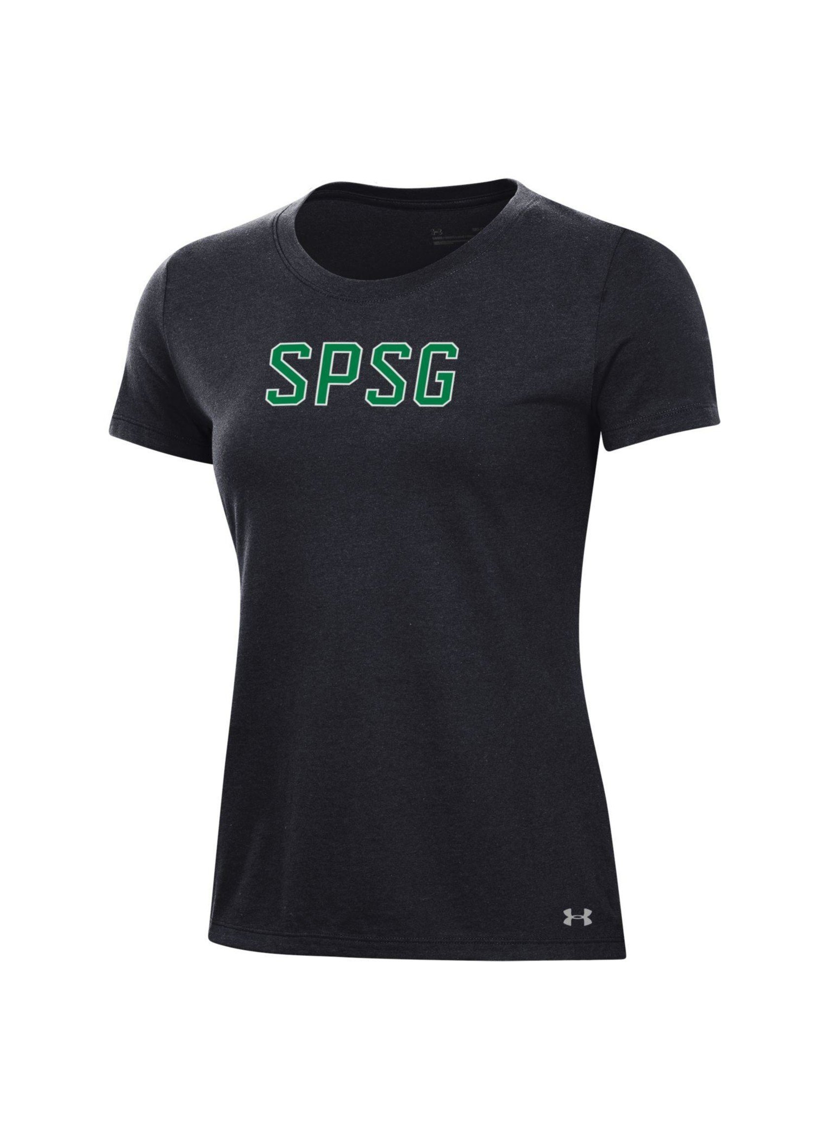 UA Performance SS Womens Black SPSG
