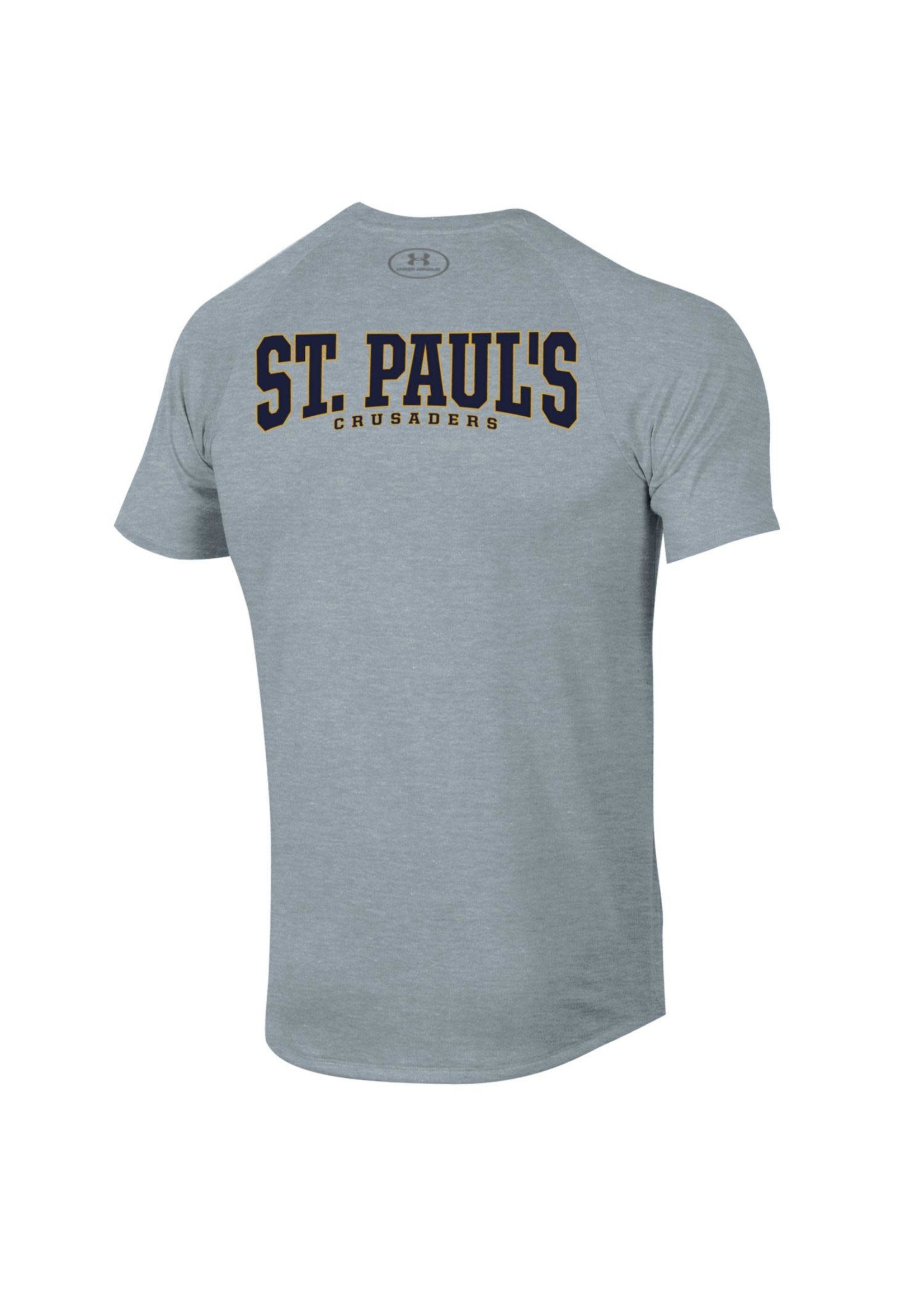 UA Tech T Back Logo SS Adult SP