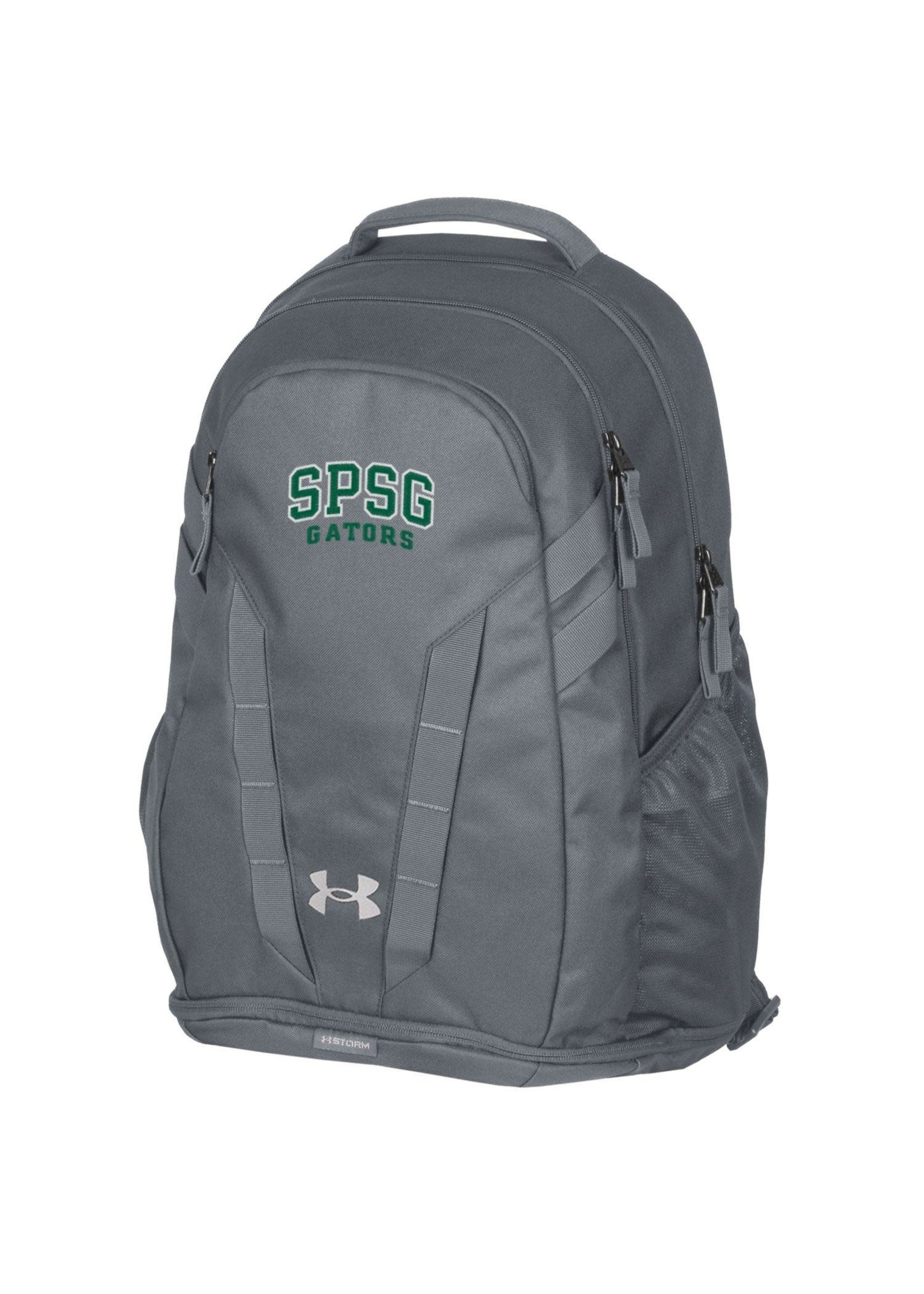UA hustle Backpack Pitch Grey SPSG