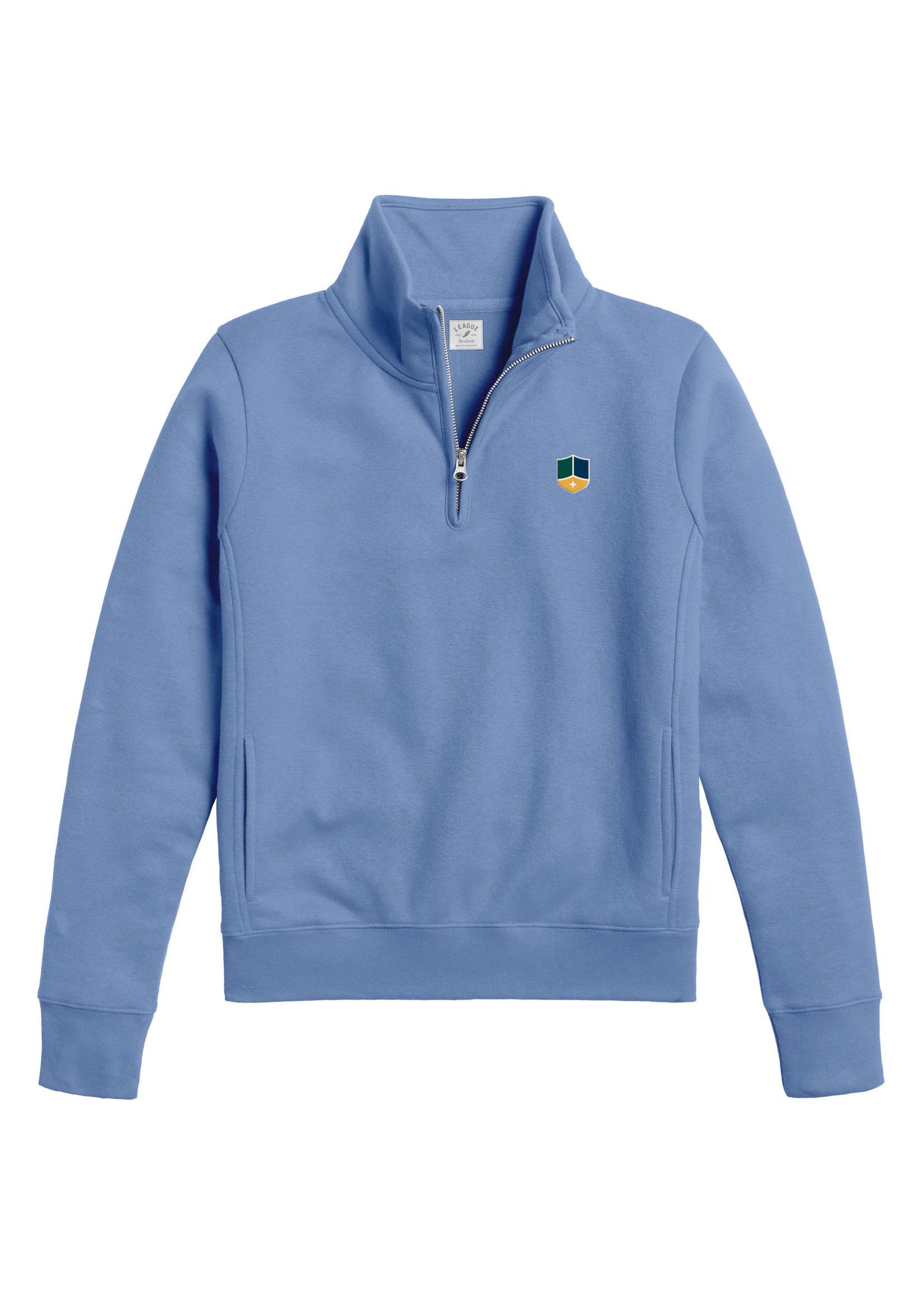 L2 Academy 1/4 Zip Womens Power Blue TSPS