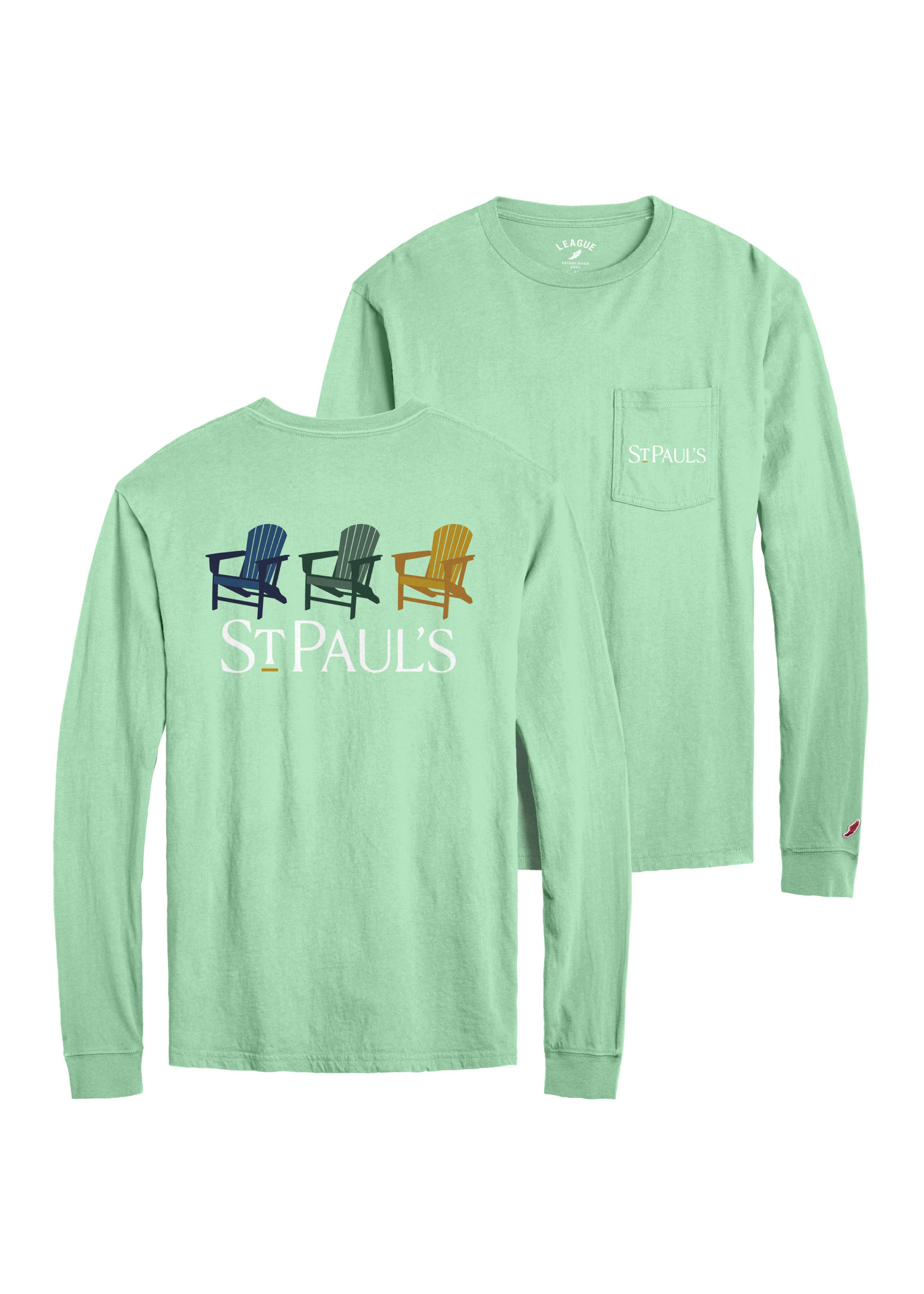 L2 Pocket Tee Adirondack LS Adult TSPS