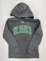 UA All Day Hood Youth Charcoal/Green St Pauls SPSG