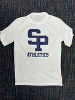 Sport Tek Athletics SS Adult White SP