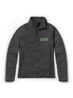 League L2 1/4 Zip Saranac Womens Charcoal SPSG