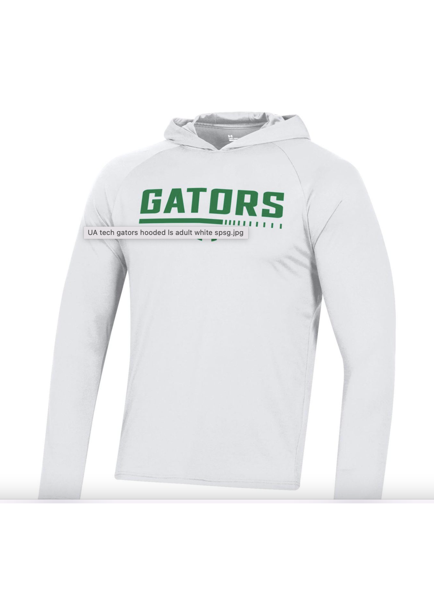 UA Tech Gators Hooded LS Adult SPSG