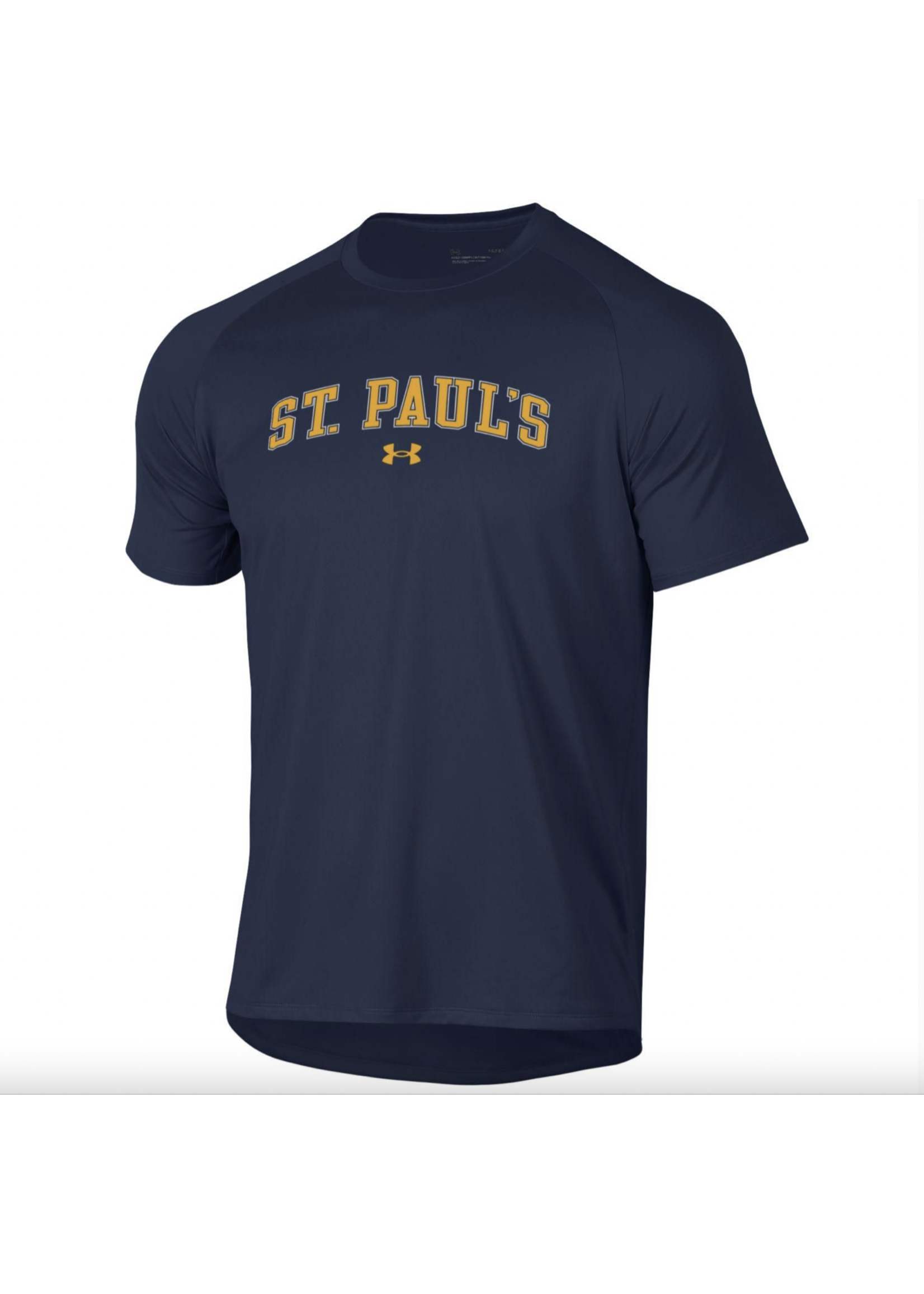 UA Tech Tee 2.0 Simple Arched St Pauls SS Adult Navy SP