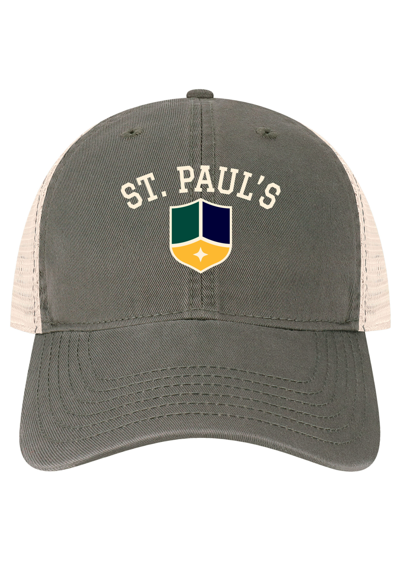 L2 Relaxed Hat Twill Trucker Grey TSPS
