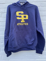 Port & Co Athletics Hood Adult Navy SP