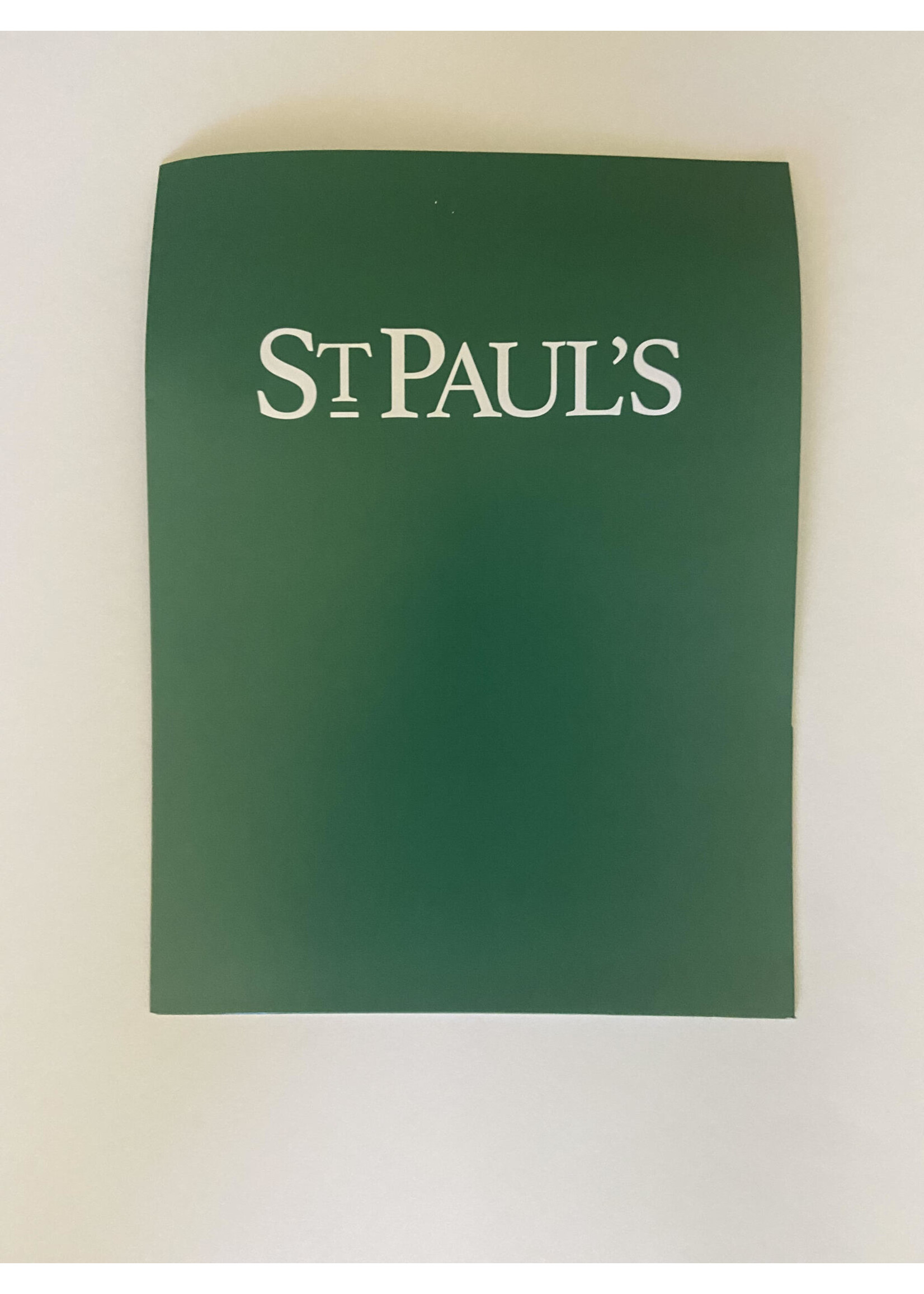 St Pauls Pocket Folder TSPS