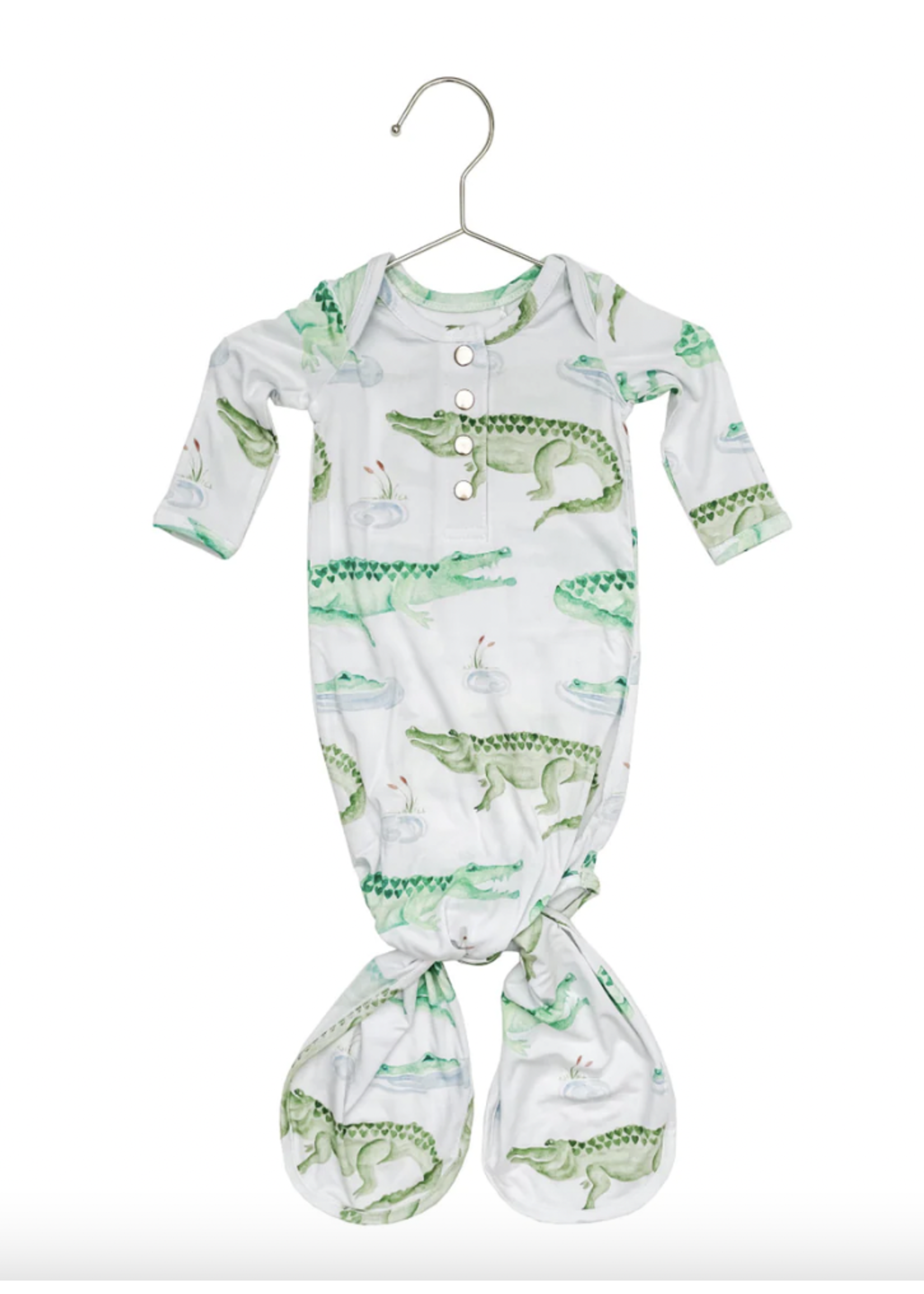 Florida Kid Knotted Gown Gator Infant SPSG