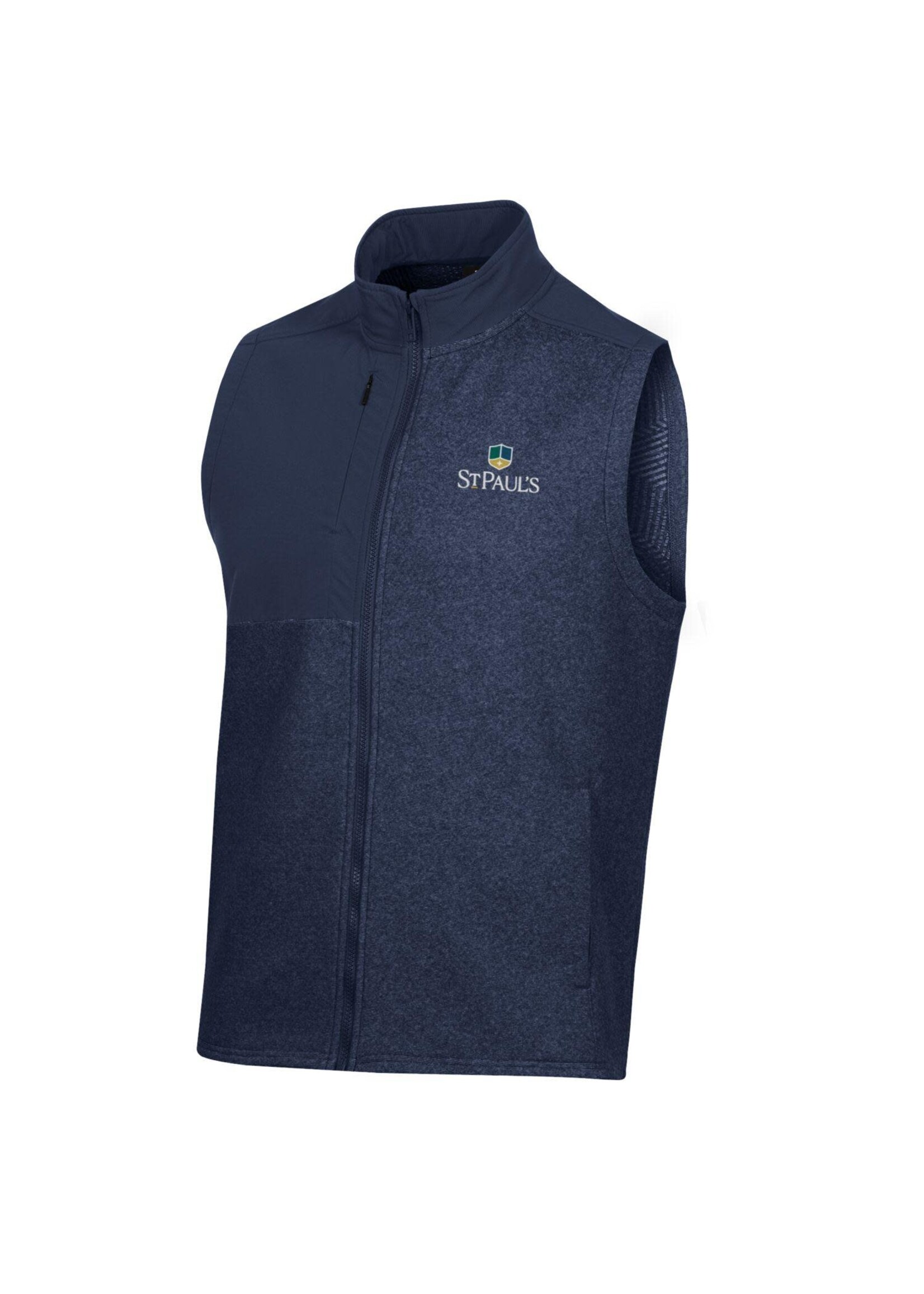 UA Gameday Fleece Vest Adult Navy TSPS