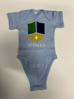 MDScreen Shield Onesie Infant Light Blue TSPS