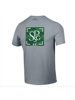 UA Performance SS Camo SPSG Adult Steel Heather SPSG