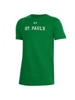 Under Armour UA Performance Cotton Shield on Back SS Youth TSPS
