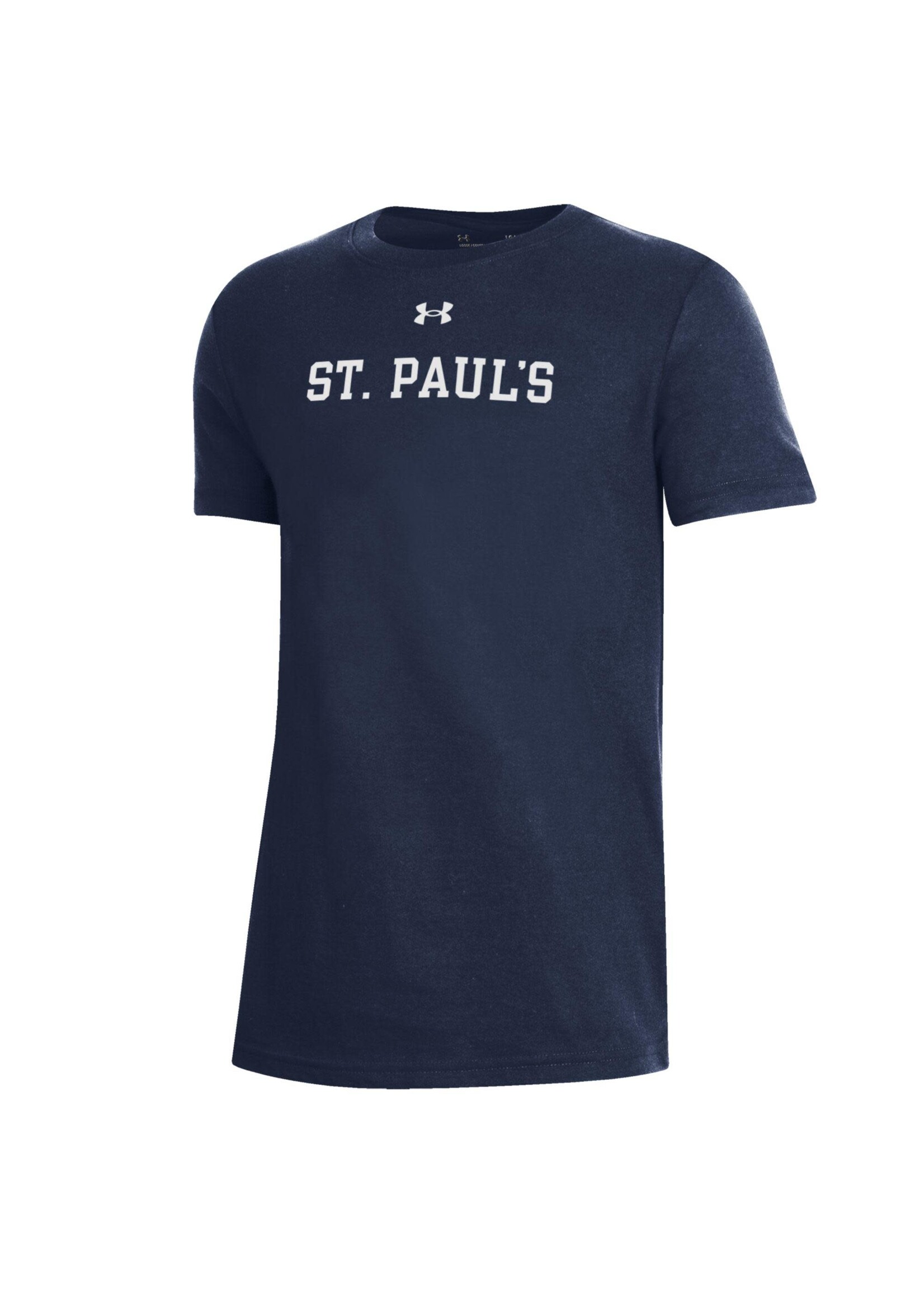 Under Armour UA Performance Cotton Shield on Back SS Youth TSPS