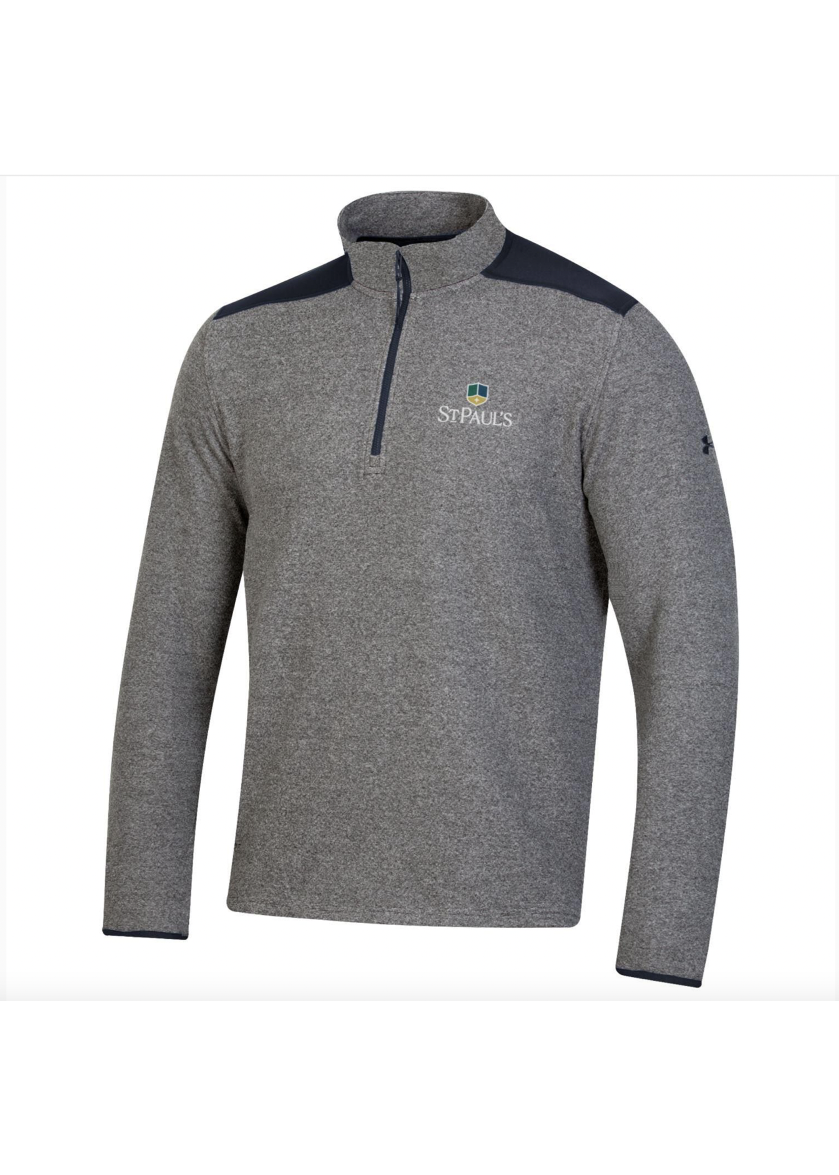 Under Armour UA CGI Micro Fleece 1/4 Zip Mens Navy Novelty TSPS