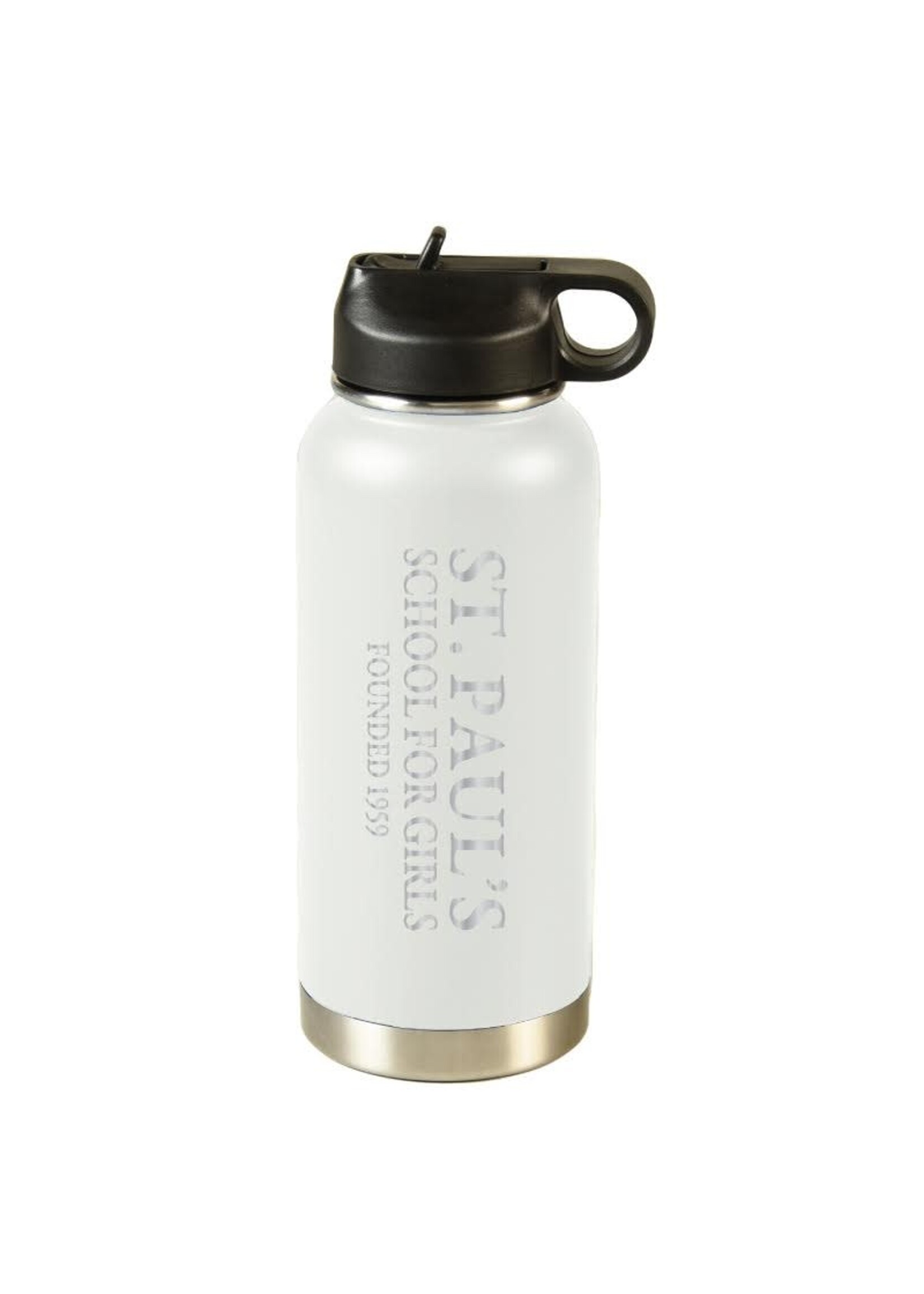RFSJ Stainless Steel Water Bottle 32 oz White SPSG