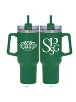 RFSJ Stainless Steel Handled Mug 40 oz Green SPSG