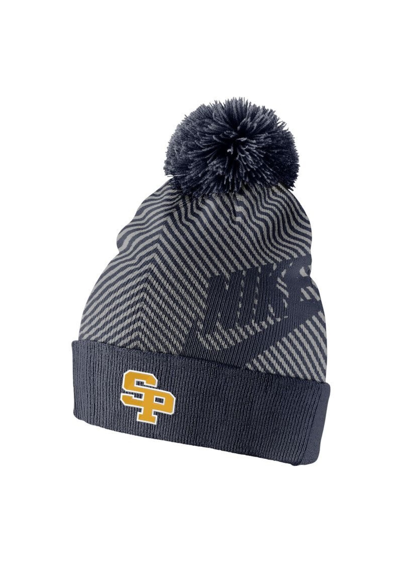 Nike Nike Pom Beanie Striped Navy SP
