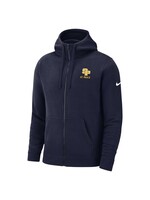 Nike Nike Club Fleece Full Zip Hood Adult Navy SP