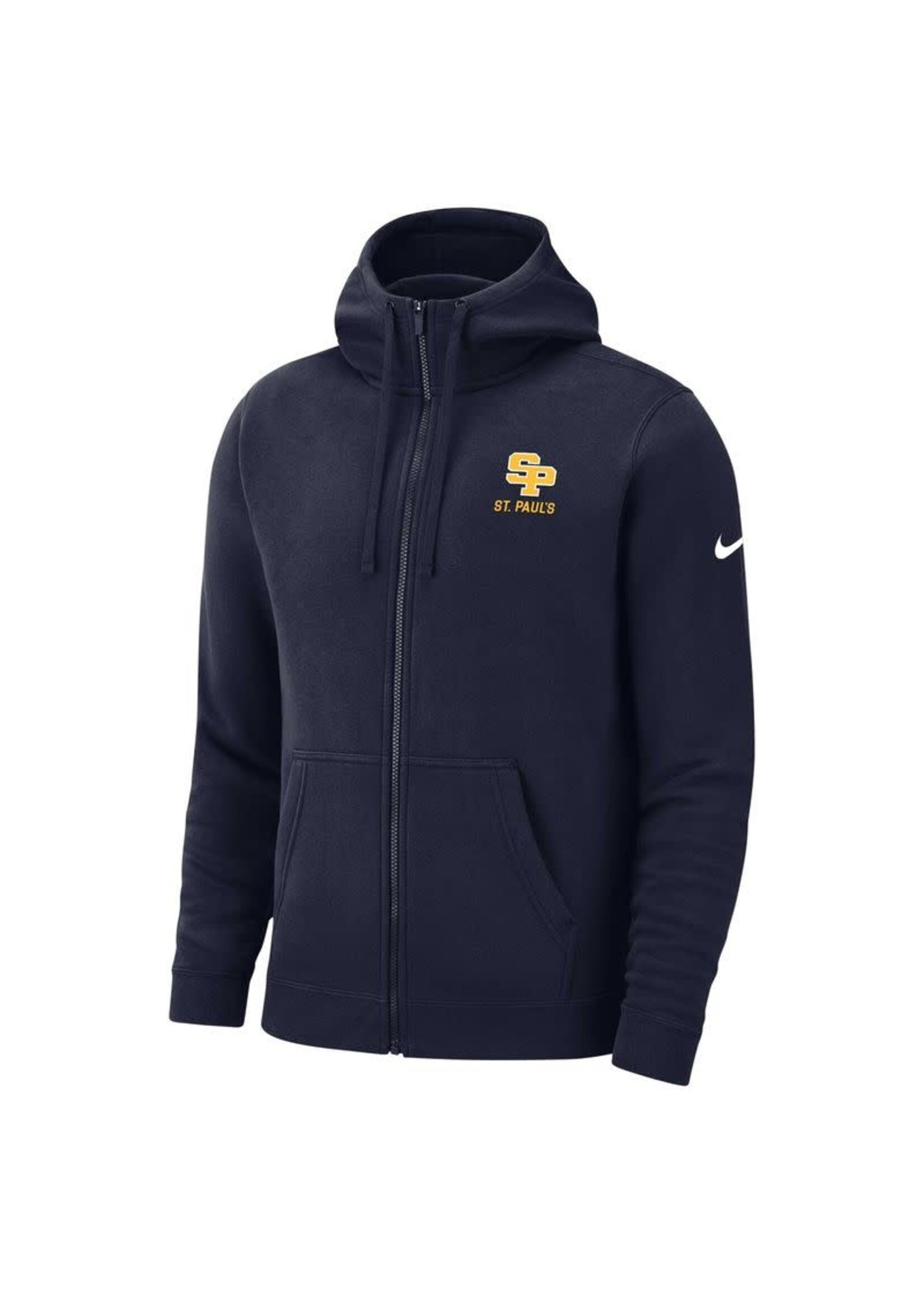 Nike Nike Club Fleece Full Zip Hood Adult Navy SP