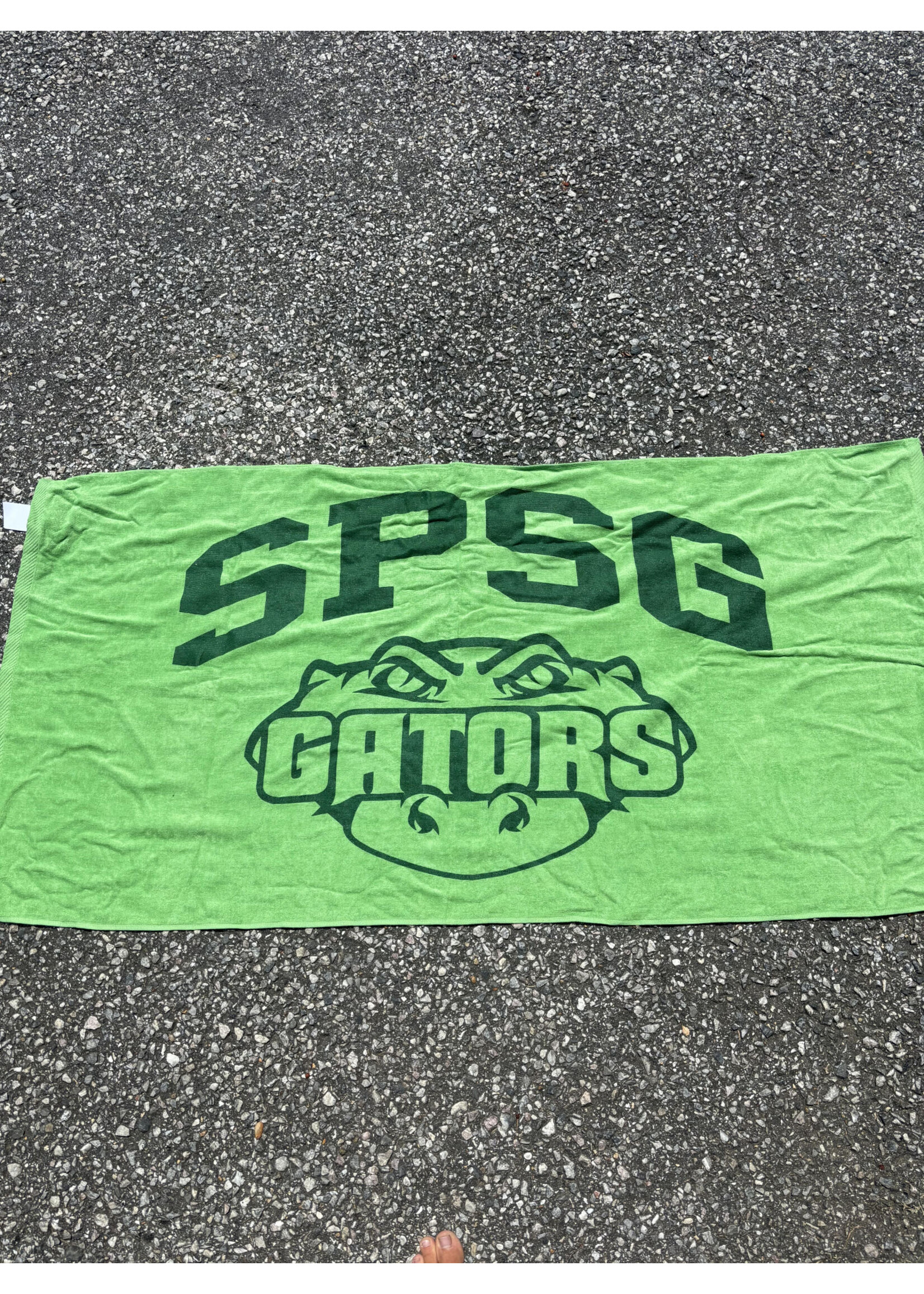 MDScreen Beach Towel Gators Lime SPSG