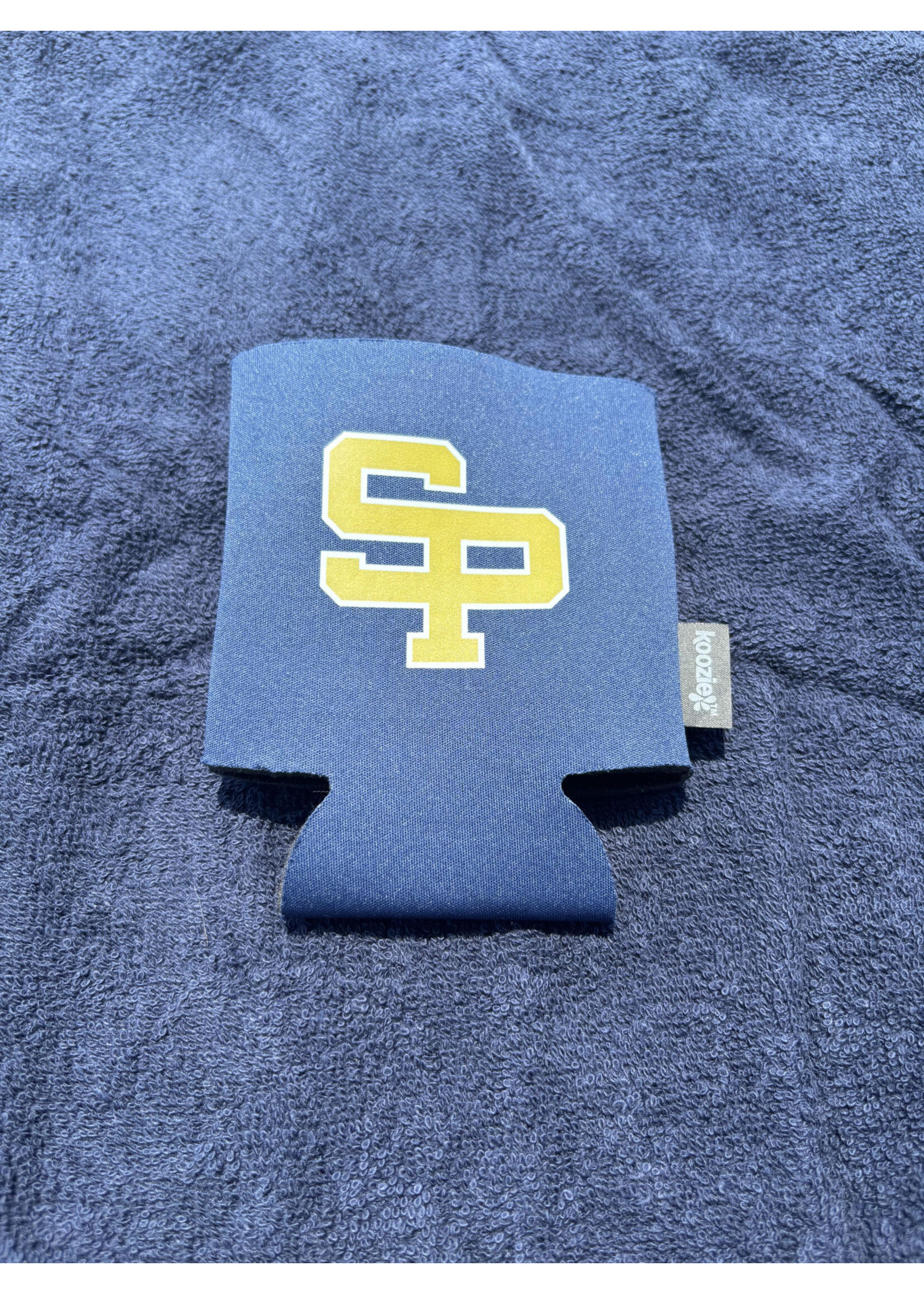Koozie Collapsible Navy/Gold SP