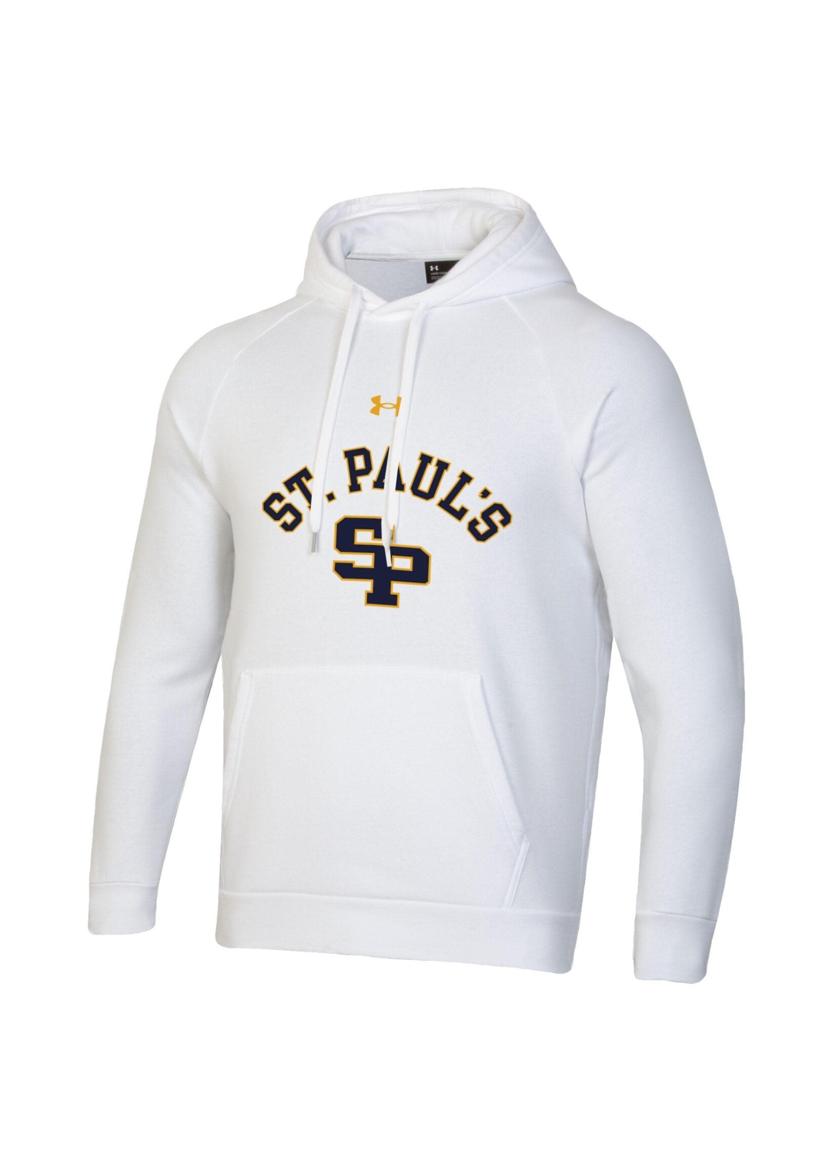 Under Armour UA All Day Hood Arched Over SP Logo Adult White SP