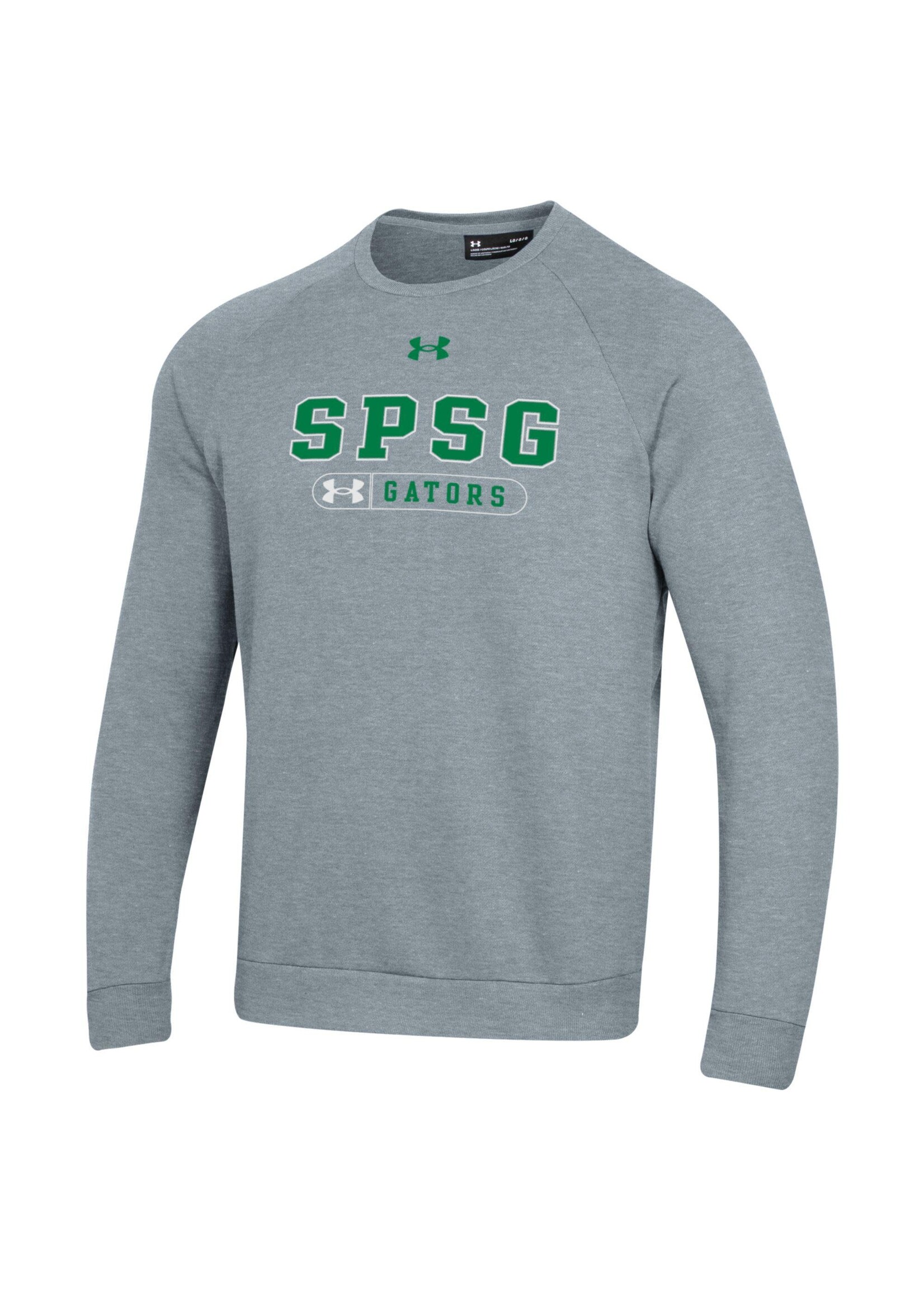 Under Armour UA Icon Fleece Crew Gators Adult Grey SPSG