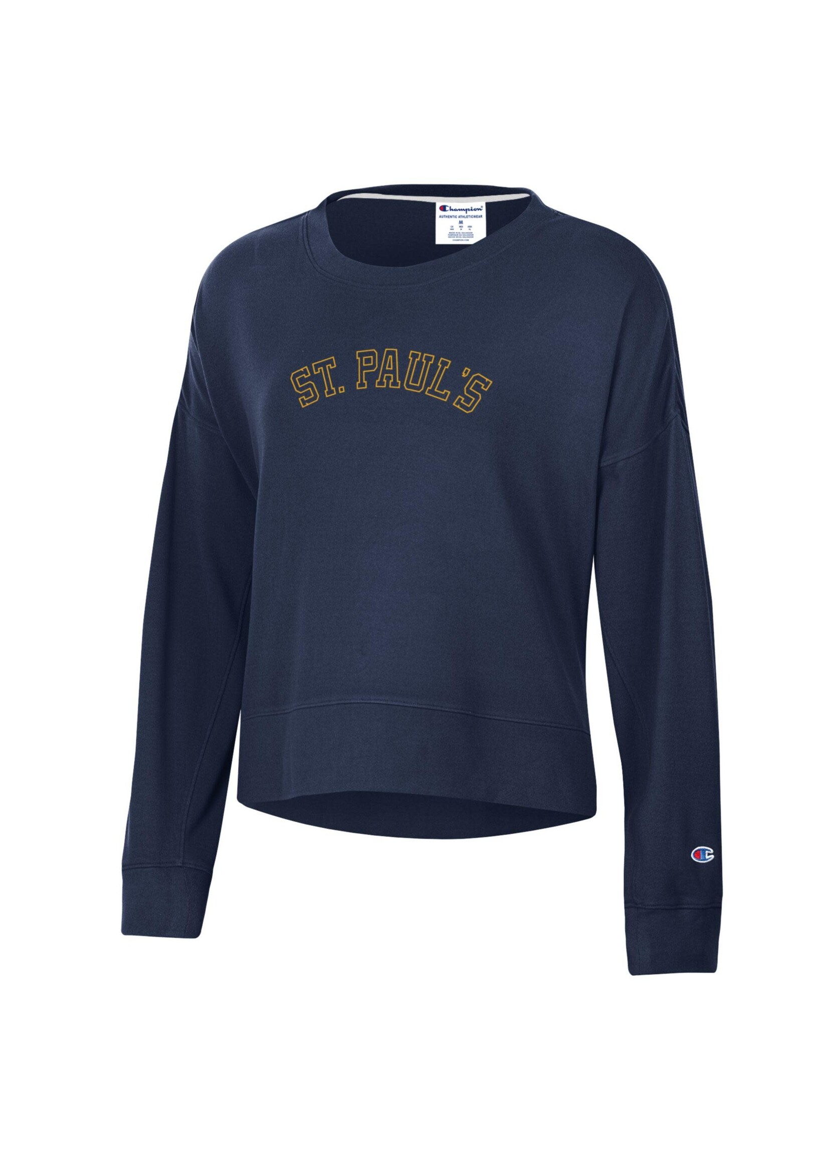 Champion Champion Brushed Crew Womens Navy SP