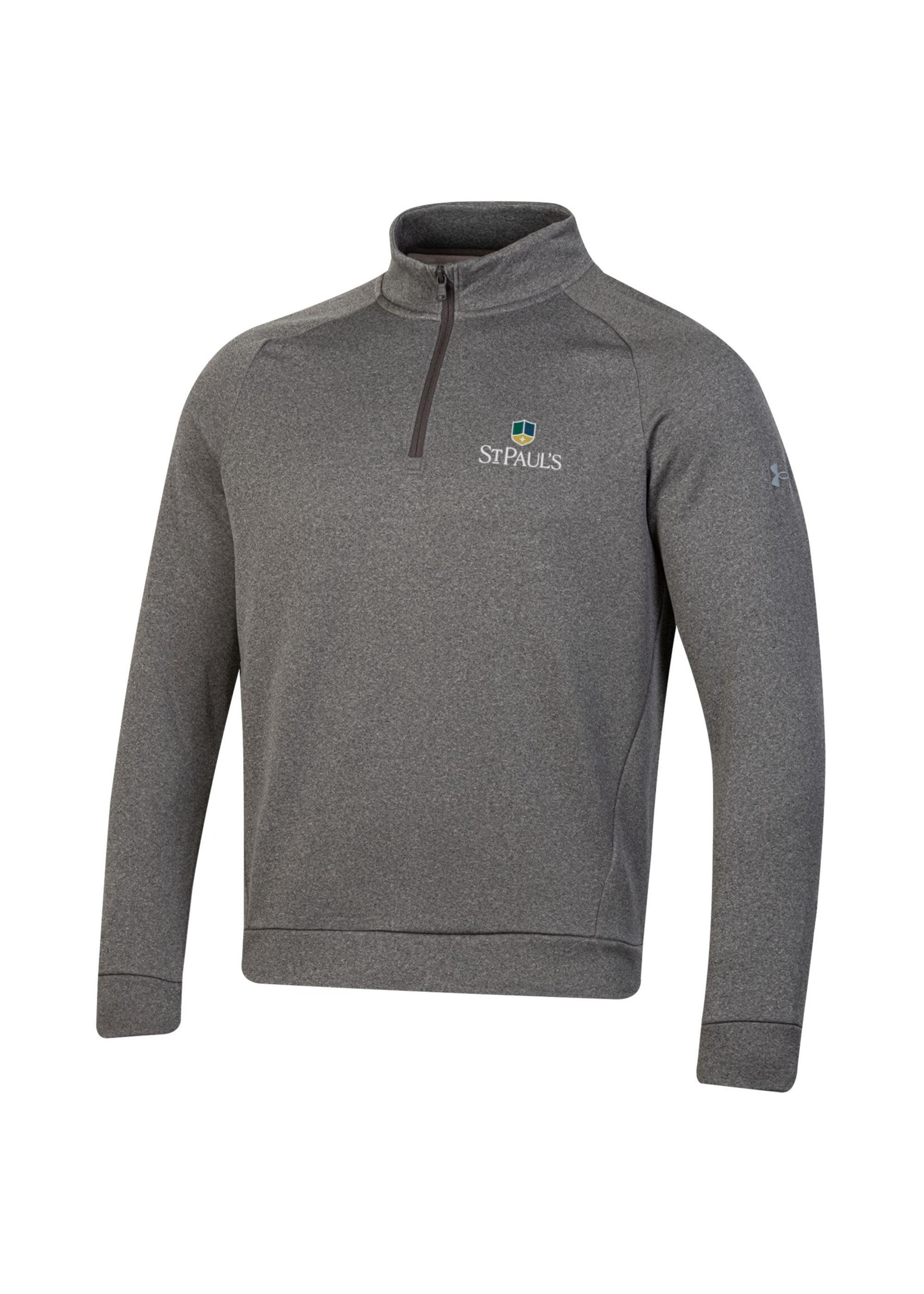 Under Armour UA F22 Armour Fleece 1/2 Zip Youth Carbon Heather TSPS