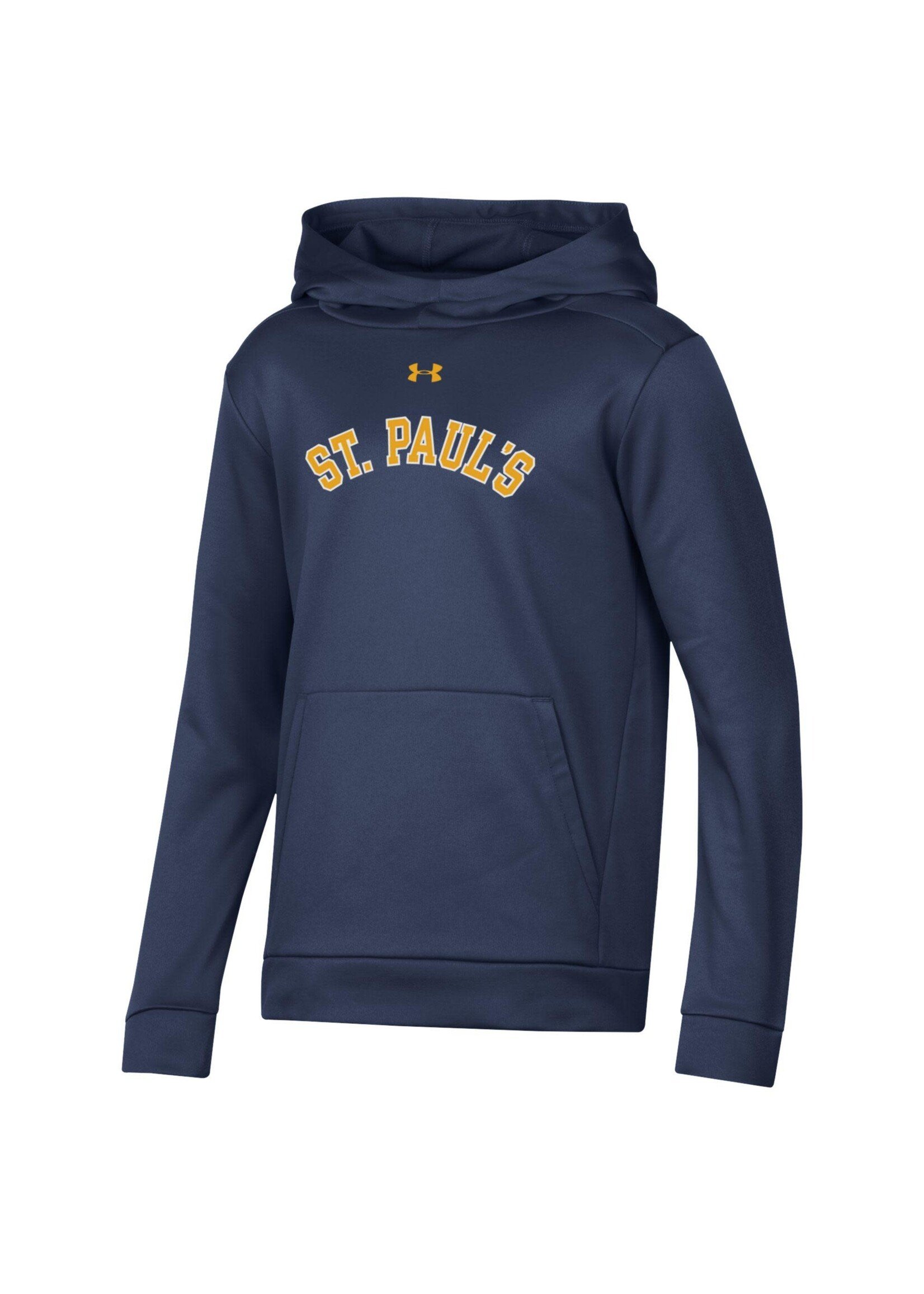 Under Armour UA Armour Fleece Hood Youth Navy SP